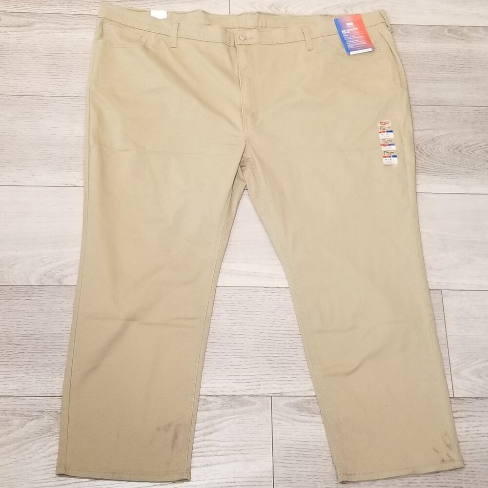 Levi’s 541 Tan 56x30 Athletic Taper‎ Pants Stretch All Seasons Tech Street NWT